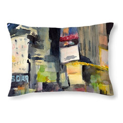 Times Square New York City Decorative Pillows - Decorative Pillows