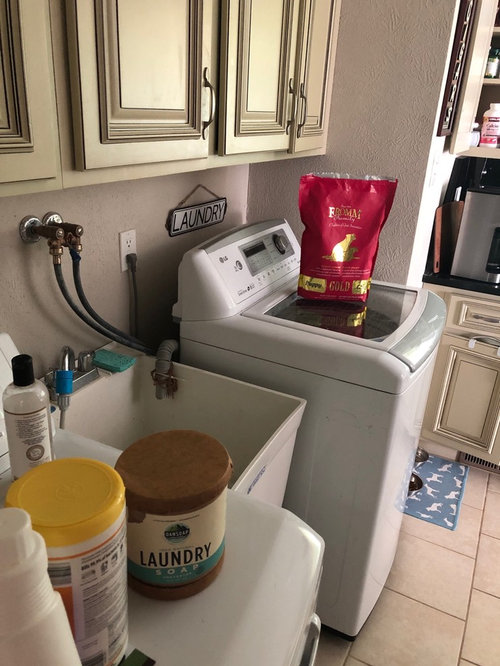 What to do with this inkitchen laundry area?