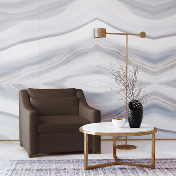Mineral Rights: Crosby Chair in Chocolate Box Weave Linen
