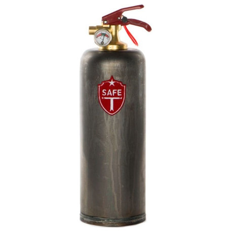 Safe-T Designer Fire Extinguisher, Industrial, Raw
