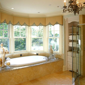 A large shingle style home