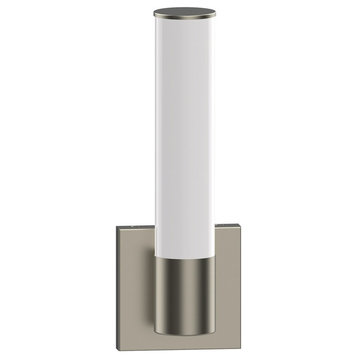 Minka Lavery 14" Round Wall Sconce 2871-84-L, Brushed Nickel