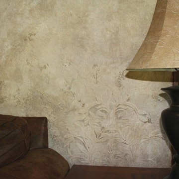 French Plastered Living Room