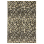 Capel Rugs - Kevin O'Brien Ingwe Woven Rug, Coal, 7'10"x10'10" - The Kevin O'Brien Ingwe style is an olefin, contemporary rug design from Kevin O'Brien and Capel Rugs. Kevin O'Brien Ingwe rugs have a woven construction.