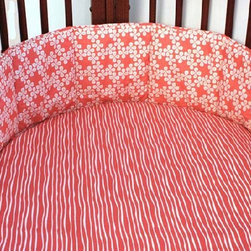 Stokke Tea Rose Crib by Gustav Maxwell - Baby Bedding