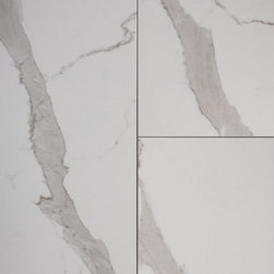 Avella XD  24"" x 12"" Bianca Carrara Porcelain Tile - Carpet Tiles