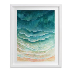 Ombre Waves by Honeybunch Studio - Fine Art Prints