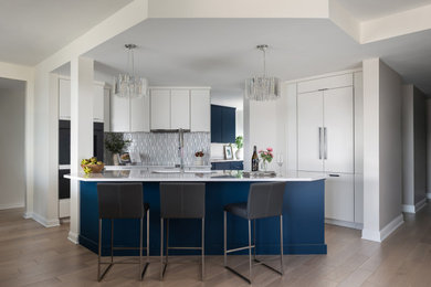 Trendy kitchen photo in Columbus