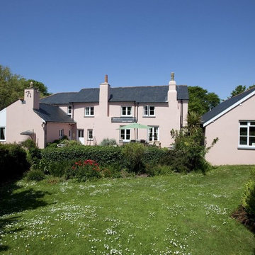 North Devon Pink House