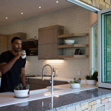 Bi-Fold Window to Porch.