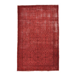Over-dyed Anatolian Vintage Rug - Rugs