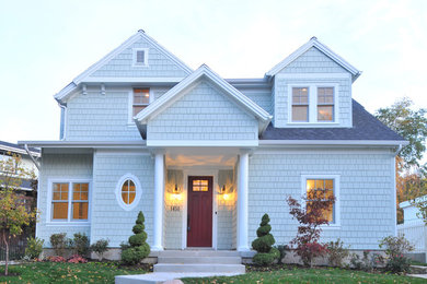 Example of a classic exterior home design in Salt Lake City