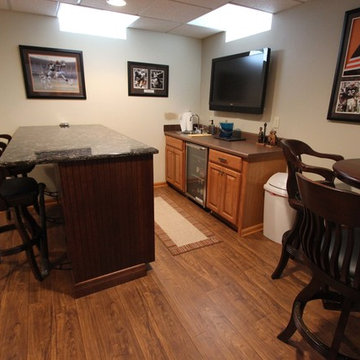 Basement Bar, Quartz Countertop