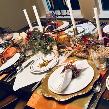 Thanksgiving Table by Samantha Lee