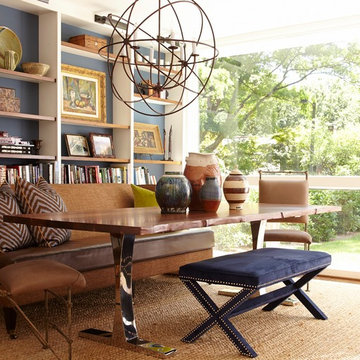 Stylish North Carolina Rancher as seen in Southern Living