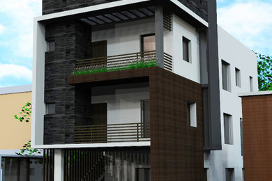 Mrs.Pradheepa Karthik Residential Architectural Project - Live in Nature