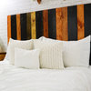Handcrafted Headboard, Leaner Style, Cabin Mix, Queen