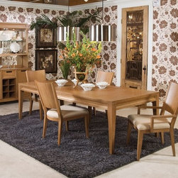 American Drew 081-760 Sedona Rectangle Leg Table - Dining Tables