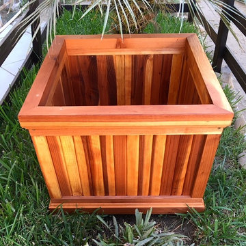 Best Redwood Solid Planter Boxes