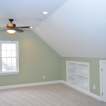 Charleston Village, Apex, NC ~ Attic Finishing