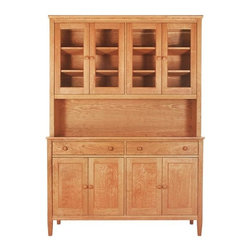 Vermont Shaker Large Buffet & Hutch - China Cabinets And Hutches