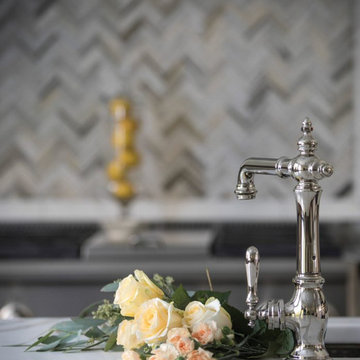 CUSTOM HOME-NORTHVILLE MICHIGAN KITCHEN AND MASTER BATH