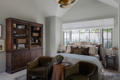Inspiration for a transitional bedroom remodel in Austin