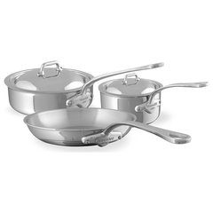 Gordon Ramsay by Royal Doulton 8-Piece Stainless Steel Cookware