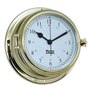 Brass Endurance II 135 Quartz Clock - Beach Style - Wall Clocks