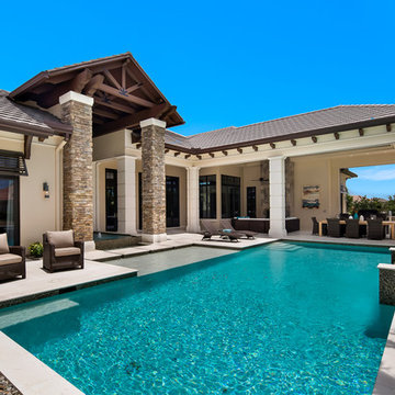 Mon Paradis - Pool and Spa Area