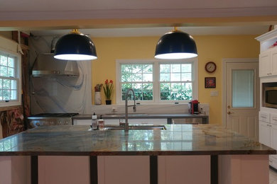 Kitchen - traditional kitchen idea in Houston