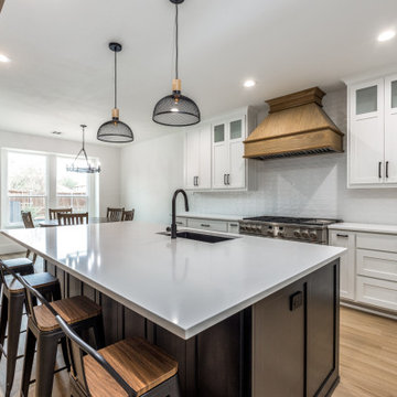Kitchen and Fireplace Remodel in Prosper, TX