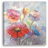 Wall Decor Painting A Beautiful Day with Flowers I