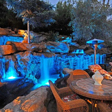 Naturalistic Pools with Grotto