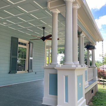 Porch reconstruction