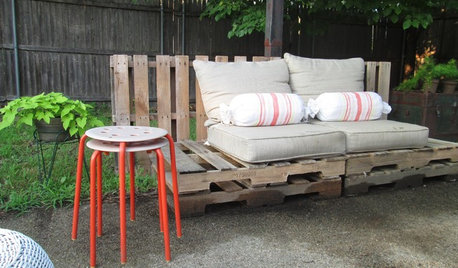 Coole Palettenmöbel für den Garten