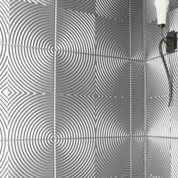 Fasade Echo, Brushed Aluminum - Home Decor