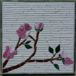 Cherry Blossom Mosaic, - Kitchen Products