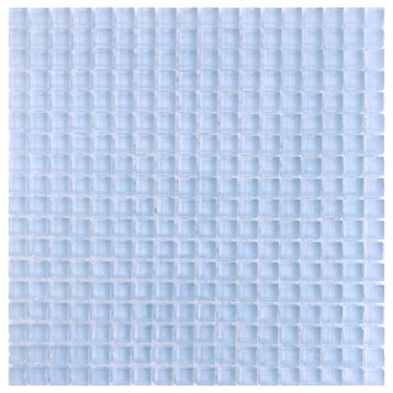 5/8x5/8 Glass Mosiac Tile, Mystic Blue