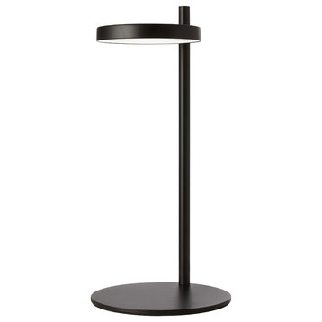 Fia 1 Light LED Table Lamp, Matte Black