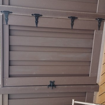 Low Maintenance Trex Transcend Deck With Privacy Wall