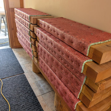Carpet Stair Installation – Stair Tread Preparation