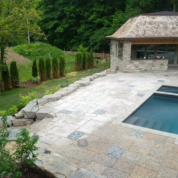 Custom Home with Expansive Backyard Oasis
