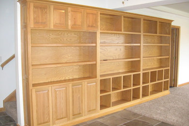Inspiration for a timeless basement remodel in Columbus