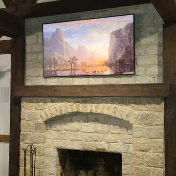 Virginia Upper Brandon Plantation Hunting Lodges - Fireplace TV, Music System