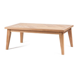 Wintons Teak Solitaire Coffee Table - Outdoor Lounge Furniture