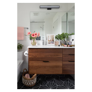 Bellevue Fresh Remodel Bathrooms - Transitional - Bathroom - Seattle ...