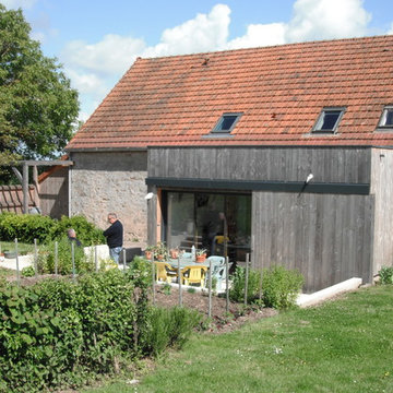 Extension en bois à Beauvilliers dans le Morvan