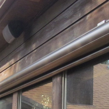 Exterior Motorized Patio Shades