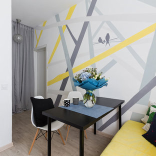 Однокомнатная квартира про проекту Александры Сафроновой